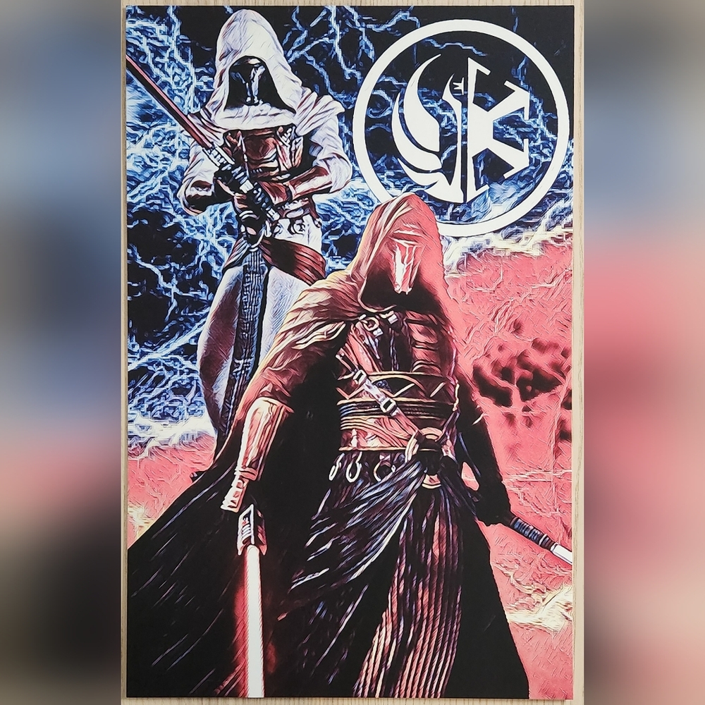 Revan Jedi/Sith 11"x17" Fan Art Print/Post…